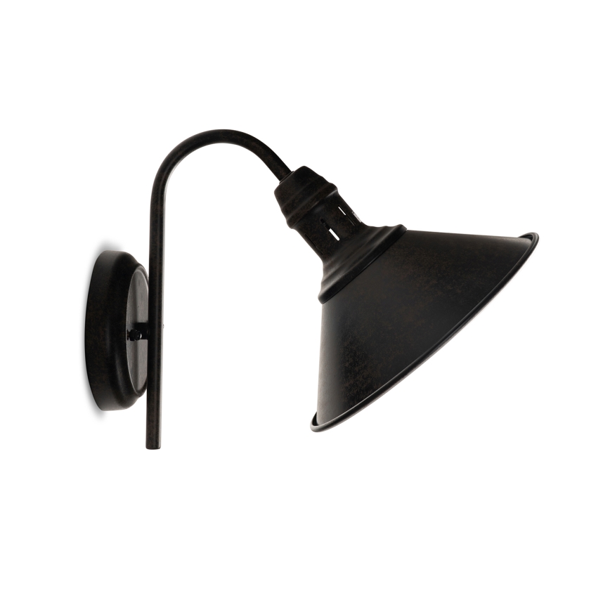 BRILAGI - Lámpara de pared FORGE 1xE27/60W/230V negra