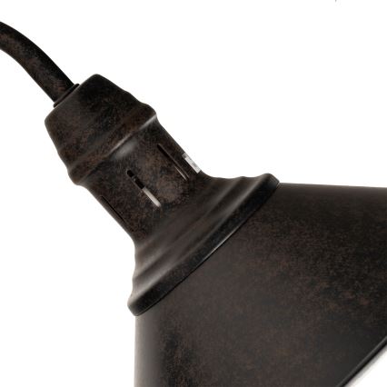 BRILAGI - Lámpara de pared FORGE 1xE27/60W/230V negra