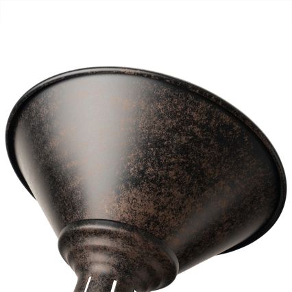 BRILAGI - Lámpara de pared FORGE 1xE27/60W/230V negra