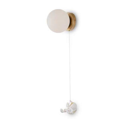 BRILAGI - Lámpara de pared infantil ASTRO 1xE14/15W/230V blanca