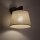 Brilagi - Lámpara de pared LATTE 1xE27/15W/230V pino/beige
