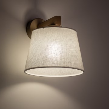 Brilagi - Lámpara de pared LATTE SABIA 1xE27/15W/230V pino/blanco