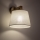 Brilagi - Lámpara de pared LATTE SABIA 1xE27/15W/230V pino/blanco