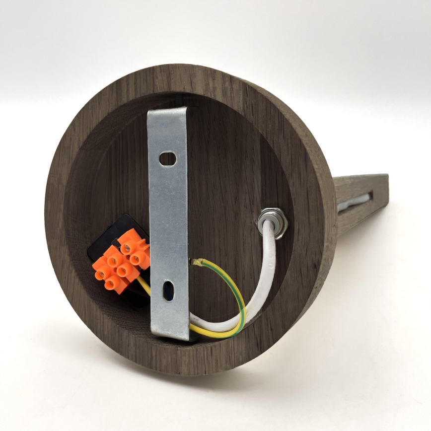 Brilagi - Lámpara de pared LED ANTHONY 1xE14/40W/230V roble nogal/marrón