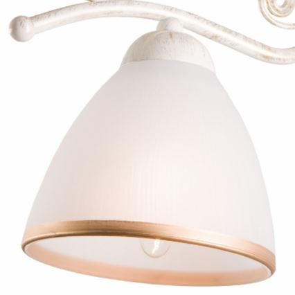 Brilagi - Lámpara de pared LED ANTICO 1xE27/60W/230V 3000K pátina blanca