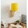 Brilagi - Lámpara de pared LED flexible NUBILA WOOD 1xE27/25W/230V + LED/3W roble/blanco/amarillo
