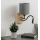 Brilagi - Lámpara de pared LED flexible NUBILA WOOD 1xE27/25W/230V + LED integrado 3W roble/negro/gris claro