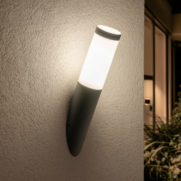 BRILAGI - Lámpara de pared LED para exterior ELIA 1xE27/7W/230V 4000K IP44 antracita