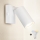 Brilagi - Lámpara de pared LED tipo spot RGBW regulable SELE 1xGU10/4,8W/230V 3000K blanca + mando a distancia