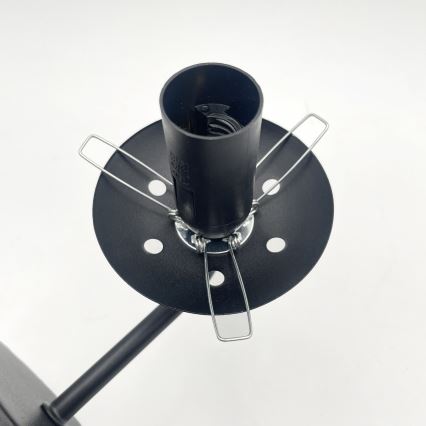 Brilagi - Lámpara de pared MALIVA 1xE14/15W/230V negra/blanca