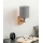 Brilagi - Lámpara de pared NUBILA WOOD 1xE27/25W/230V roble/negro/gris claro
