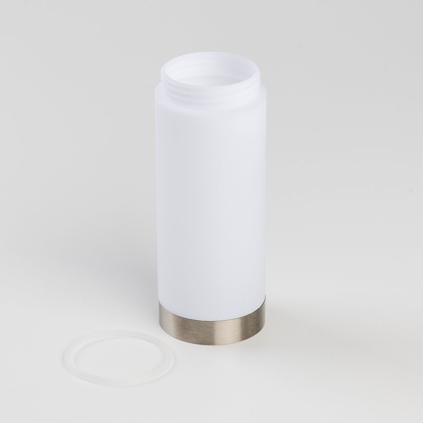 BRILAGI - Lámpara de pared exterior ELIA con sensor 1x E27/20W/230V IP44 cromo mate