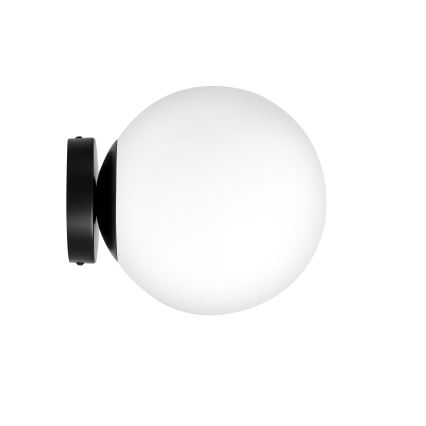 BRILAGI - Lámpara de pared POLOS 1xE27/40W/230V Ø 20 cm negra