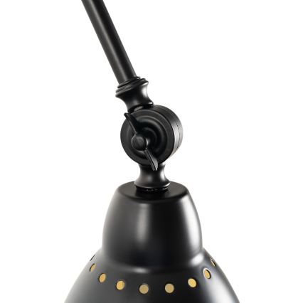 BRILAGI - Lámpara de pared QUILL 1xE27/40W/230V 83 cm negra