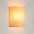 Brilagi - Lámpara de pared SEMI 1xE27/15W/230V diámetro 20 cm crema