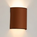 Brilagi - Lámpara de pared SEMI 1xE27/15W/230V diámetro 20 cm marrón