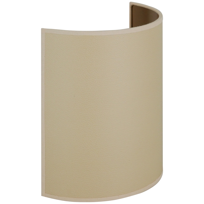 Brilagi - Lámpara de pared SEMI 1xE27/15W/230V diámetro 20 cm beige