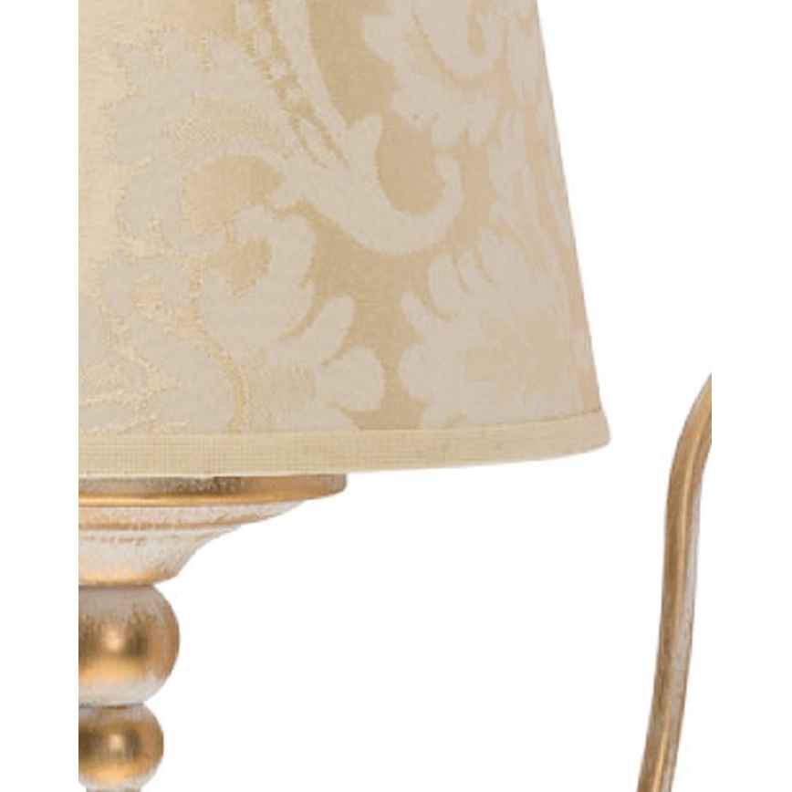 BRILAGI - Lámpara de pared SONIA 1xE27/15W/230V crema/pátina