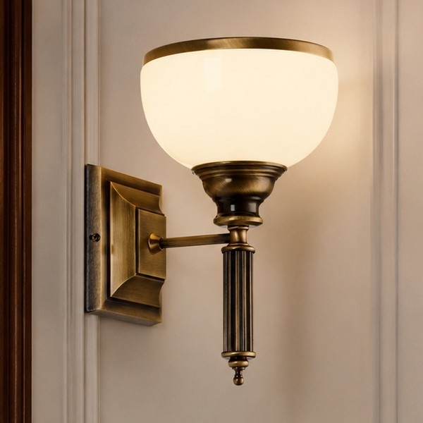 BRILAGI - Lámpara de pared TAURUS 1xE27/15W/230V bronce