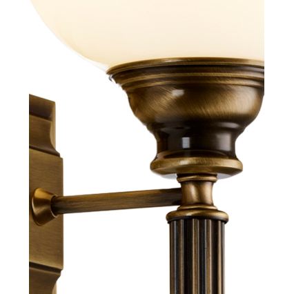 BRILAGI - Lámpara de pared TAURUS 1xE27/15W/230V bronce