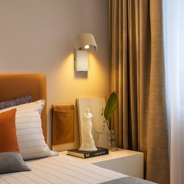 Brilagi - Lámpara de pared VASTO LED/3W/230V beige