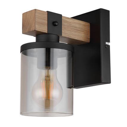 Brilagi - Lámpara de pared VISTA 1xE27/60W/230V roble