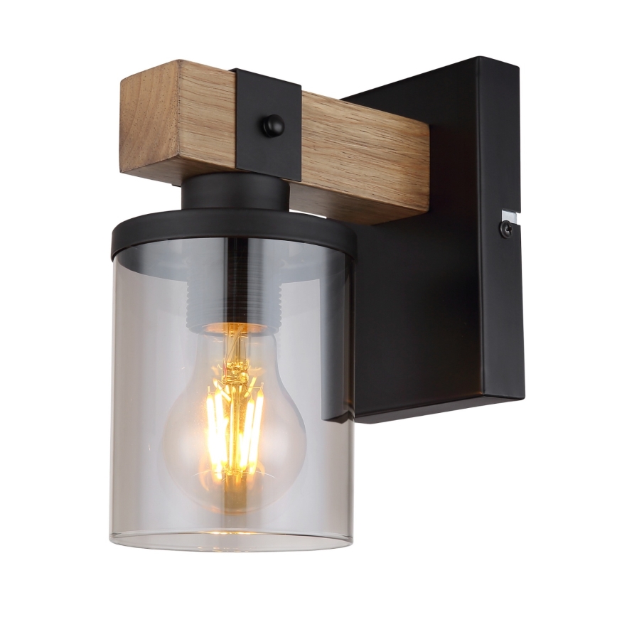Brilagi - Lámpara de pared VISTA 1xE27/60W/230V roble