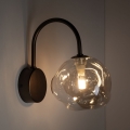 Brilagi - Lámpara de pared VULCANO 1xG9/8W/230V marrón/beige ahumado