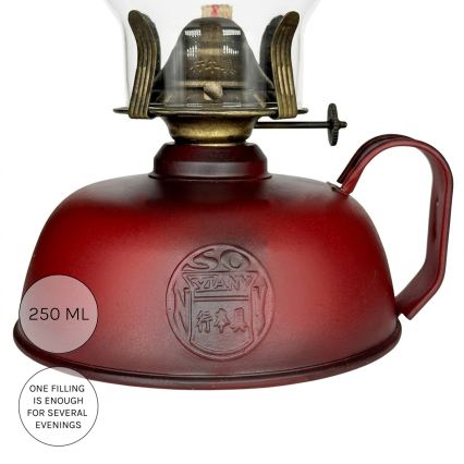 Brilagi - Lámpara de petróleo MERLIN roja