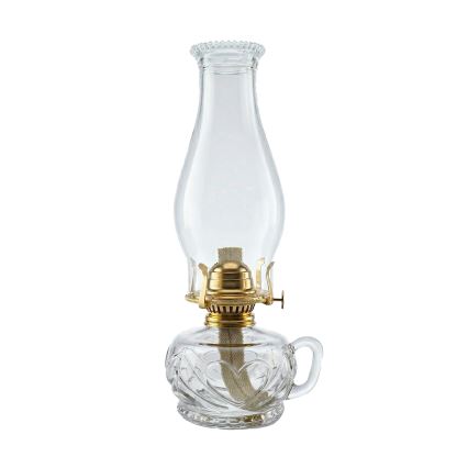 Brilagi - Lámpara de petróleo MERLIN transparente