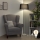 Brilagi - Lámpara de pie LED CERIA 1xE27/40W/230V diámetro 45 cm negro/blanco