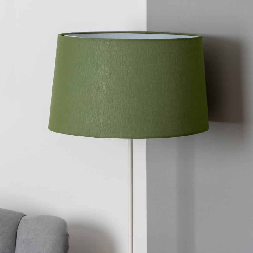 Brilagi - Lámpara de pie LED CERIA 1xE27/40W/230V diámetro 45 cm verde/blanco