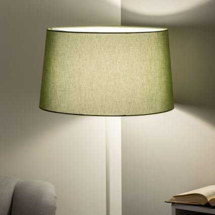 Brilagi - Lámpara de pie LED CERIA 1xE27/40W/230V diámetro 45 cm verde/blanco