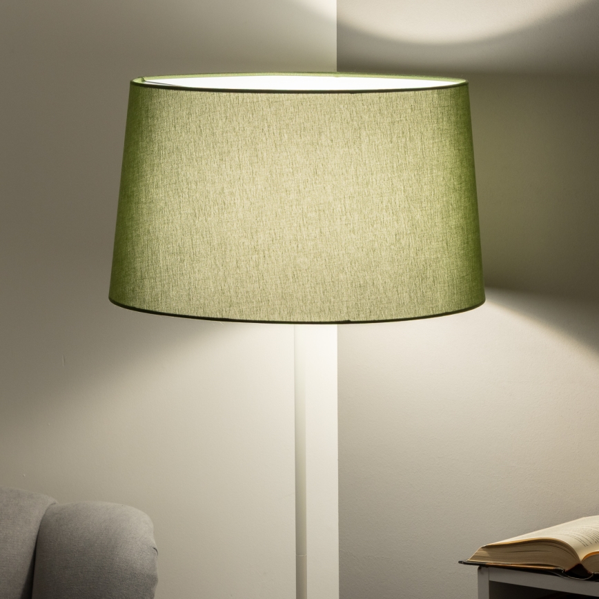 Brilagi - Lámpara de pie LED CERIA 1xE27/40W/230V diámetro 45 cm verde/blanco