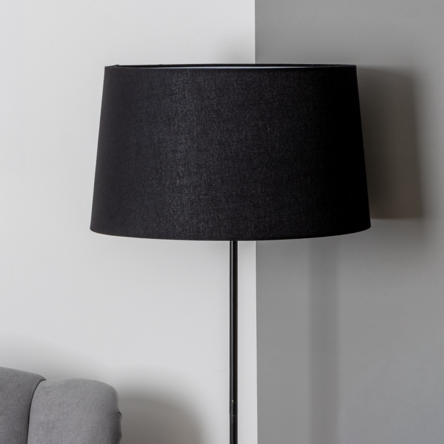 Brilagi - Lámpara de pie LED CERIA 1xE27/40W/230V pr. 45 cm negra