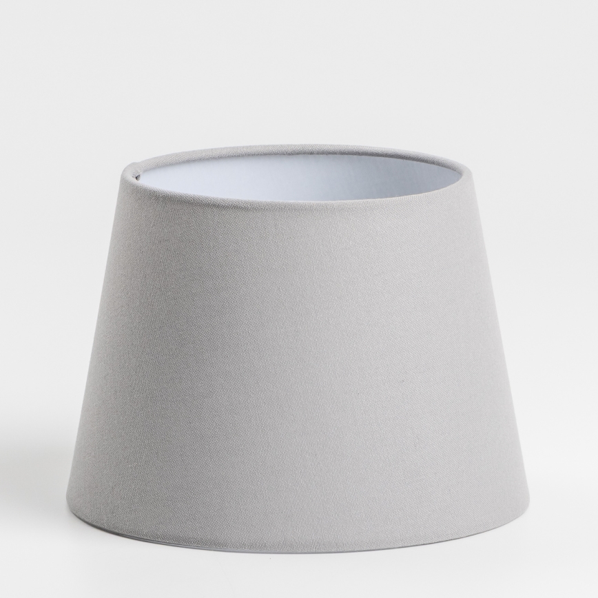 Brilagi - Lámpara de pie LED CERIA 1xE27/40W/230V Ø 20,5 cm gris/cromo mate