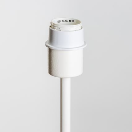 Brilagi - Lámpara de pie LED CERIA 1xE27/40W/230V Ø 25 cm bambú/blanco