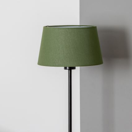 Brilagi - Lámpara de pie LED CERIA 1xE27/40W/230V Ø 25 cm verde/negro