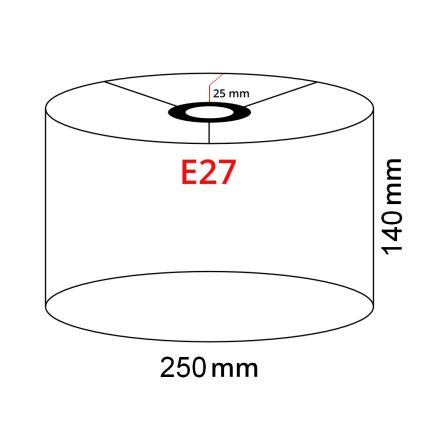 Brilagi - Lámpara de pie LED CERIA 1xE27/40W/230V Ø 25 cm verde/negro