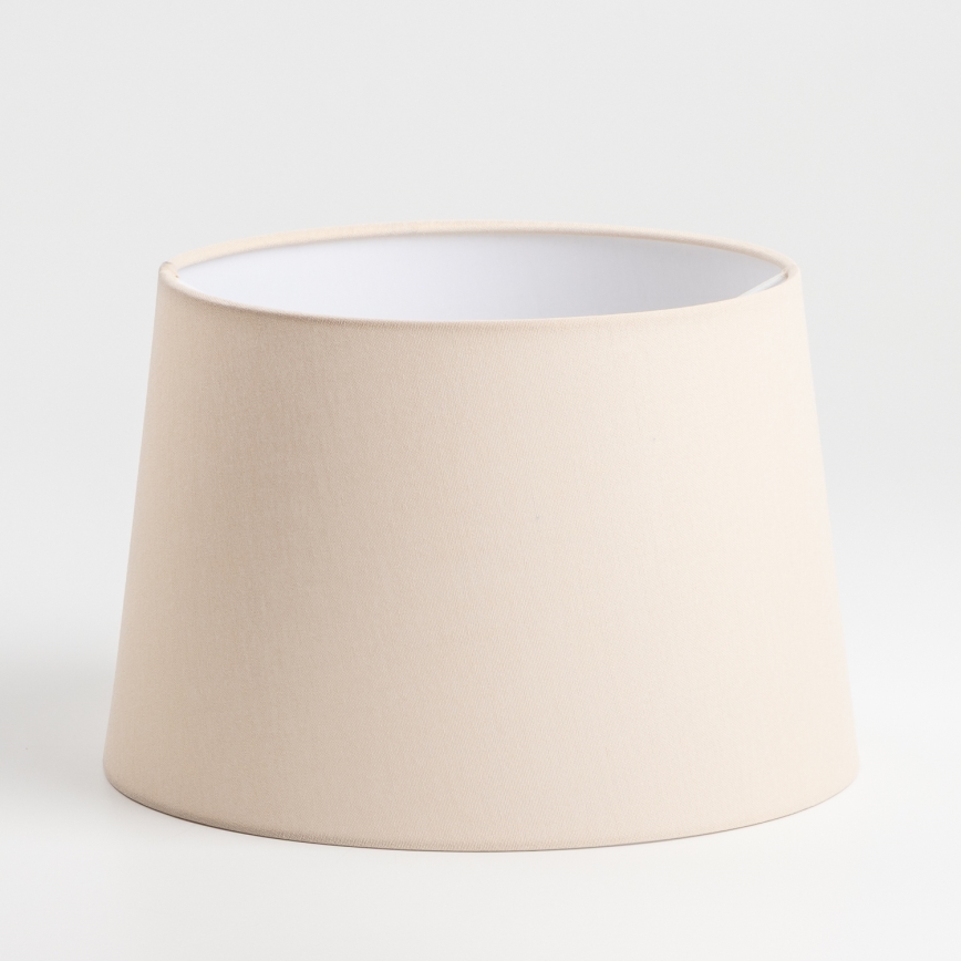 Brilagi - Lámpara de pie LED CERIA 1xE27/40W/230V Ø 30 cm beige/negro