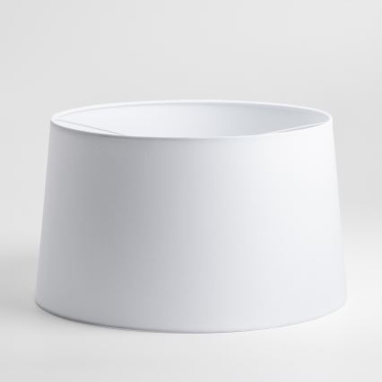 Brilagi - Lámpara de pie LED CERIA 1xE27/40W/230V Ø 45 cm blanco/cromo mate