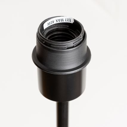Brilagi - Lámpara de pie LED CERIA 1xE27/40W/230V Ø 45 cm verde/negro