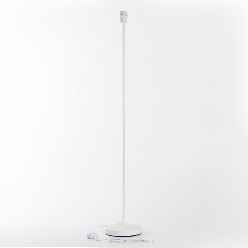 Brilagi - Lámpara de pie LED CERIA 1xE27/40W/230V Ø 50 cm beige/blanco