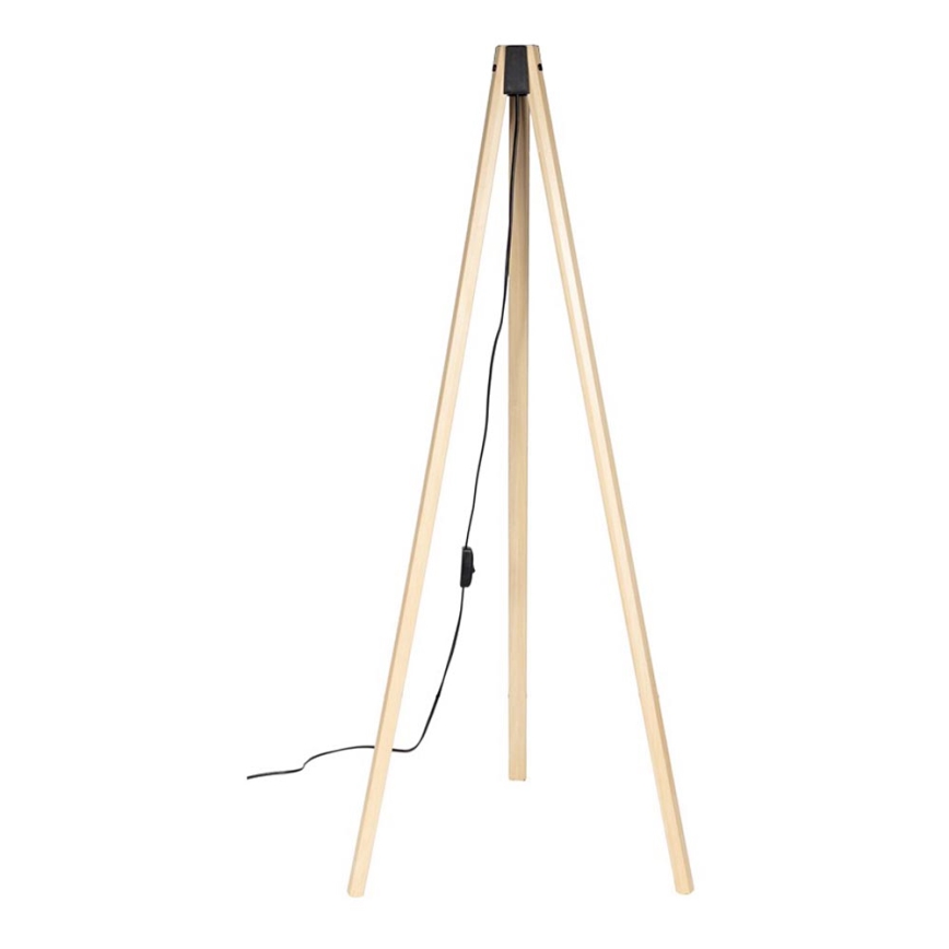 Brilagi - Lámpara de pie LED CERIA 1xE27/60W/230V Ø 40 cm beige
