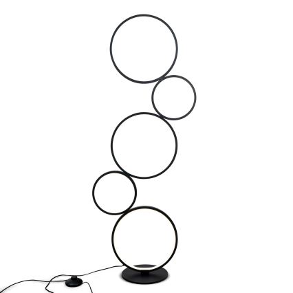 BRILAGI - Lámpara de pie LED ECHO LED/36W/230V 4000K 110 cm negra