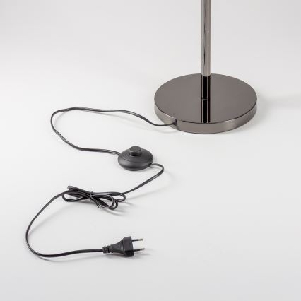 BRILAGI - Lámpara de pie LED MILLA 7xG9/3W/230V negro cromado/blanco