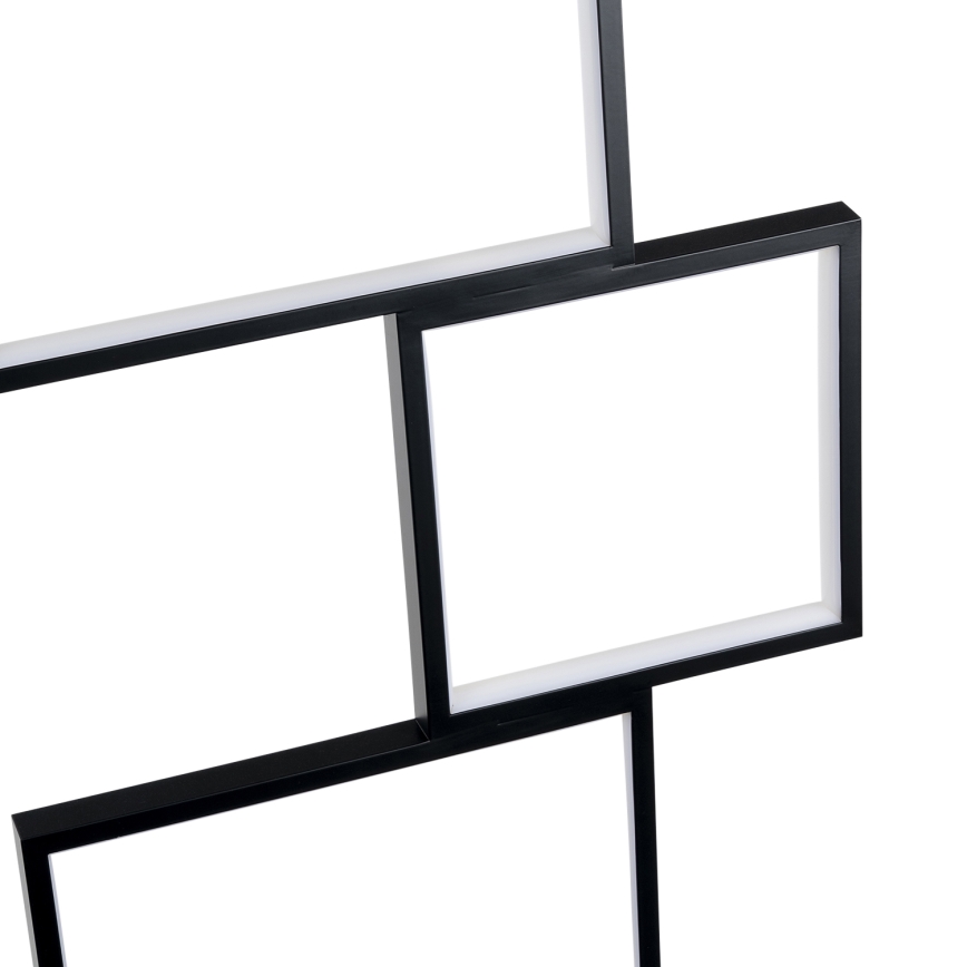 BRILAGI - Lámpara de pie LED SHIFT, 36 W, 230 V, 4000 K, 123 cm, negra