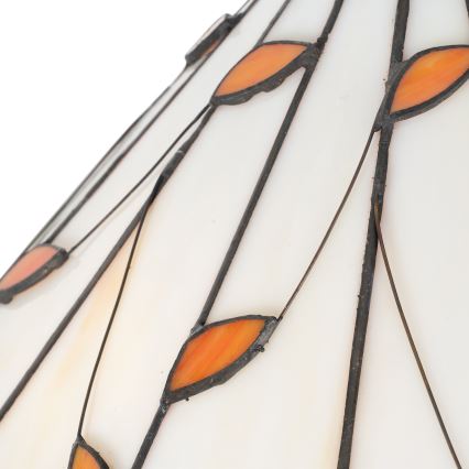 Brilagi - Lámpara de pie Tiffany FOLIA de vitral 2xE27/60W/230V