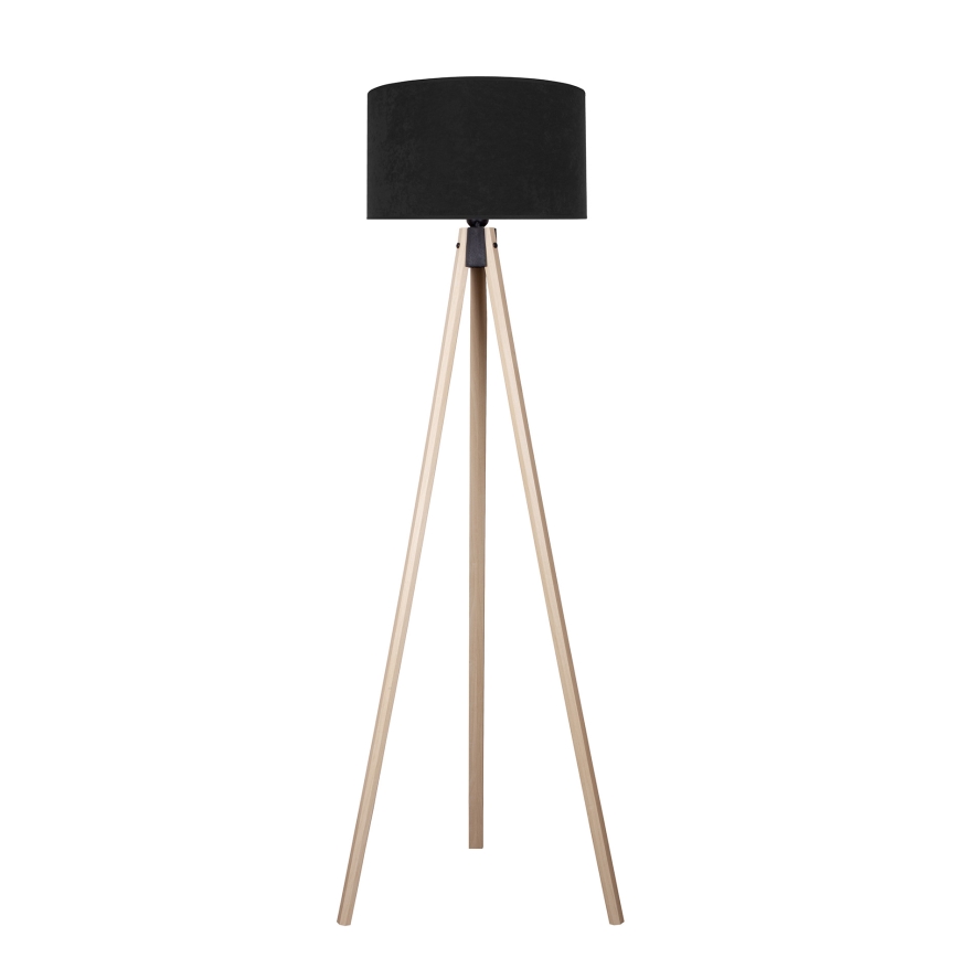 Brilagi - Lámpara de pie VELVET 1xE27/60W/230V beige/negro