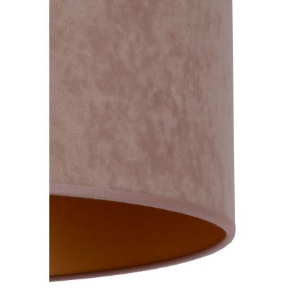 Brilagi - Lámpara de pie VELVET 1xE27/60W/230V marrón/beige